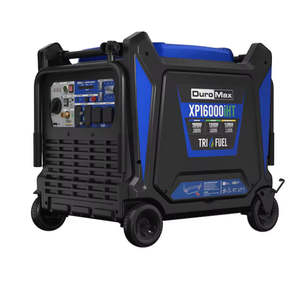 Générateur Inverter Portable DuroMax XP 16000IHT 16 000 Watts Tri-énergie Écologique 50/60Hz 24V DC à Démarrage Électrique, Meilleures Ventes - Product Image 1
