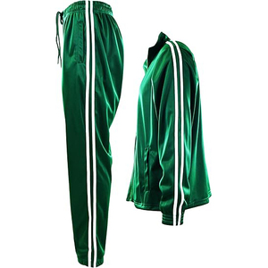 Conjunto Deportivo de Poliéster para Hombre con Cierre de Cremallera, Transpirable, Ligero, para Atletismo, Gimnasio, Casual - Product Image 2