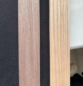 Paneles Acústicos Decorativos Modernos de Lana de Madera MDF con Núcleo de Goma y Chapa Natural para Sala de Estar, Gimnasio - Poliéster para Reducción de Ruido - Product Image 1