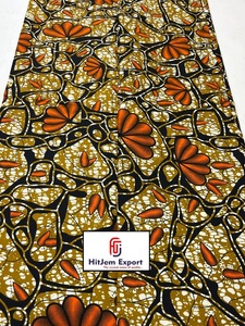 Printed African Wax Print and Ankara Cotton Fabric <b>for</b> Senegal OEM Political Branding Clothing and Accessories - Product Image 6
