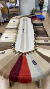 Extensión del paquete de cabello humano 100% Clip de proveedor natural de Remy vietnamita crudo en - Product Image 3