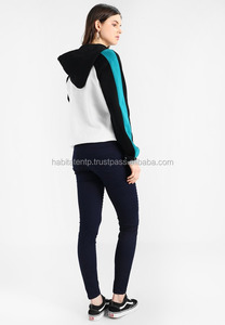 เสื้อกันหนาวแขนยาวแบบสวมหัวสำหรับผู้หญิงวัสดุหนังสำหรับฤดูใบไม้ร่วงฤดูหนาว - Product Image 4