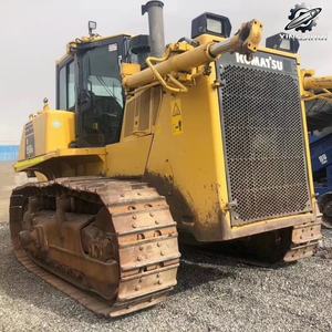 Bulldozer sur chenilles Komatsu D155 d'occasion, 41 tonnes, capacité de la benne de 11 m³, marque japonaise d'origine, grand bulldozer avec ripper, certifié CE - Product Image 5