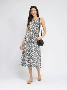 Fait à la main indien coton imprimé fleuri robe de mariée élégant longue fête porter pour les femmes écologique été mode doux naturel - Product Image 4