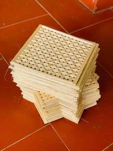 Bandeja premium de bambú natural hecha a mano para servir comida, bebidas y aperitivos - Product Image 5