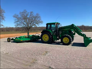 Tractor John Deere Usado de 110HP 4WD en Venta, Ideal para Agricultura - Product Image 5