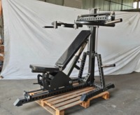 Machine à presser la poitrine et les épaules SK 2 en 1 à charge libre pour les entraînements de musculation du haut du corps en centre de fitness commercial