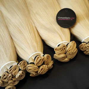 2025 vente chaude qualité supérieure 100% extensions de cheveux humains vierges vietnamiens cuticule complète pour la trame de génie prix de gros - Product Image 1