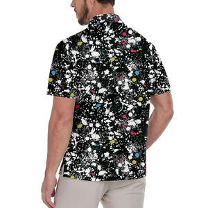 Polo de Golf para Hombre de Material Elástico, Ajuste Cómodo, Ropa de Entrenamiento, Polo de Golf de Material Transpirable - Product Image 2