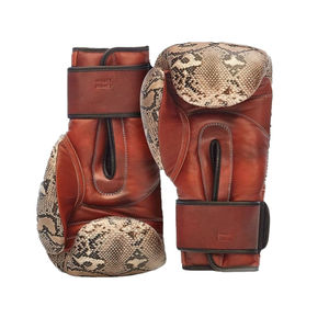 Guantes de Boxeo Profesionales de Cuero al por Mayor, Duraderos, Impermeables, con Absorción de Humedad, Logotipo Personalizado, para Uso en Exteriores - Product Image 2