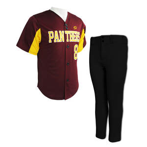 Uniformes de béisbol personalizados, precio al por mayor, fabricante de alta calidad, el mejor material con uniformes de béisbol de etiqueta privada - Product Image 3
