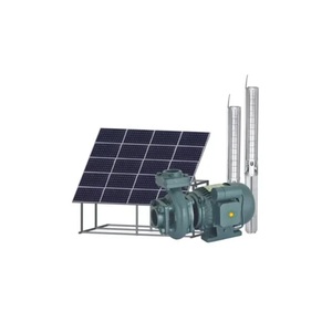 Pompe à eau solaire 1 CV, 95 mètres de hauteur de refoulement, AC/DC, 3,8 m³/h, système de pompes submersibles à haut débit pour l'irrigation agricole - Product Image 4