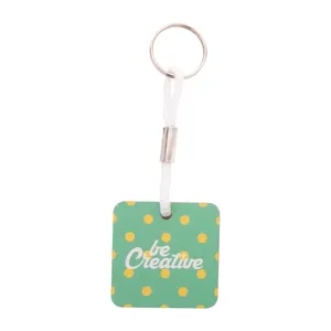 Porte-clés et mousquetons en bois personnalisés Woody Plus C, gadgets promotionnels sur mesure - Product Image 1