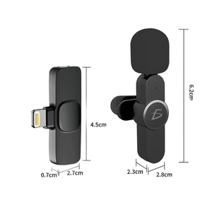 Portable <b>Wireless</b> Dynamic and Condenser Microphone Cardioid Polar Pattern Handheld for iPhone and iPad Boxed - Product Image 4