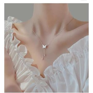 Blingsoul donna alla moda geometrico cuore ciondolo collana di pietra granato con delicate catene gioielli alla moda regalo per le donne - Product Image 4