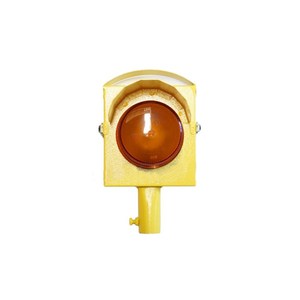 Lámpara de Señalización de Tráfico LED Amarilla Intermitente de 100 mm, Material de PC, Tipo 1MTB - Product Image 2