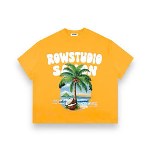 เสื้อยืดผ้าฝ้ายหนักสำหรับทั้งชายและหญิงแบบพรีเมี่ยม250gsm แขนสั้นนุ่มสบายระบายอากาศได้ดีมีการออกแบบโลโก้ - Product Image 5