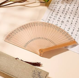 ผ้าไม้ไผ่พับได้สำหรับพัดแบบมือถือสไตล์เวียดนาม - Product Image 3