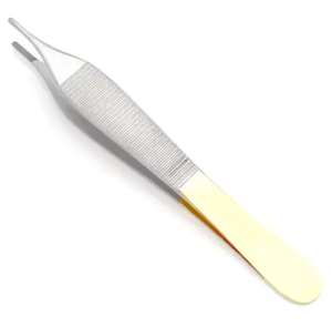 Fórceps de tejido Adson personalizados de alta calidad, instrumento Manual de acero inoxidable TC para venta al por mayor - Product Image 4