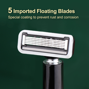 New 5 Refill OEM Shaving Blade Cartridges Mens Facial <strong>Razor</strong> 5 Layers <strong>Razor</strong> Blades Refills - Product Image 5