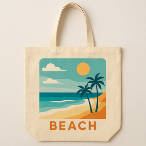 Bolsa de Compras Reutilizable, Resistente y Ecológica, de Lona de Algodón Grande, con Logotipo Personalizado - Product Image 4