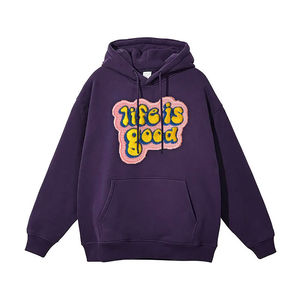 เสื้อฮู้ดดี้ผ้าฟลีซเฟรนช์เทอร์รี่คุณภาพสูง ปรับแต่งได้เต็มที่ สำหรับฤดูหนาว แห้งเร็ว ผู้ชาย/ผู้หญิง สีพื้นเรียบ สองชั้น - Product Image 4