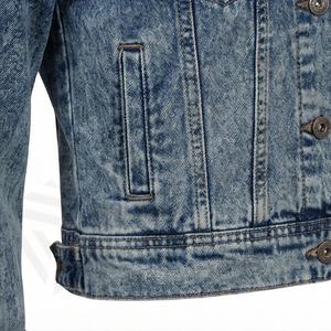 Vestes en jean pour femmes personnalisées, automne, manches longues, vêtements de rue, vestes en jean fabriquées en usine, veste élégante, vêtements de mode - Product Image 5