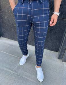 Pantalons décontractés Slim Fit pour hommes de haute qualité 70% laine 30% polyester respirant antistatique écologique - Product Image 5