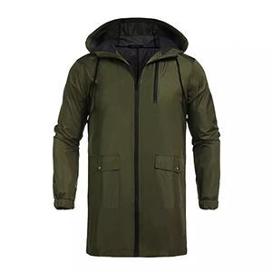 Ventes en gros de vestes coupe-vent à capuche, imperméables, unisexes, pour l'extérieur, l'hiver, imperméables, de qualité pour hommes - Product Image 1