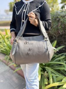 Sac fourre-tout en cuir véritable, sac à main élégant en cuir véritable, vente chaude, sacs de créateur uniques de grande taille pour femmes, sac à main multi-usages - Product Image 3