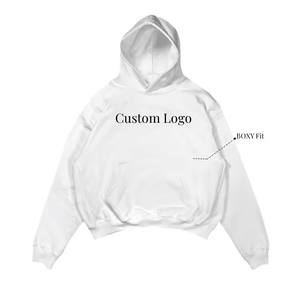 OEM personnalisé hommes noir vêtements de sport en gros de haute qualité polaire imperméable écologique coupe régulière Streetwear à capuche soie - Product Image 6