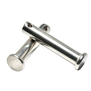 Pasador de Horquilla Personalizado de un Solo Orificio, Cabeza Plana, Acero al Carbono, Diámetro de Cabeza de 6.2mm, Pasador de Conexión, Tornillo de Turmalina, Fijaciones Mecánicas - Product Image 1