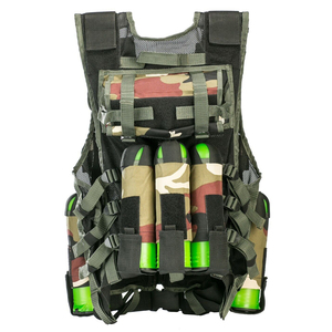 Arnés de personalización ligero, chaleco de Paintball con bucles de vaina elástica, chaleco de Paintball cómodo ventilado acolchado - Product Image 4