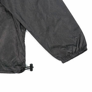 Ensemble coupe-vent imperméable personnalisé Veste de pluie pour homme Veste de chasse Veste d'extérieur avec logo personnalisé Sports Grande taille - Product Image 4