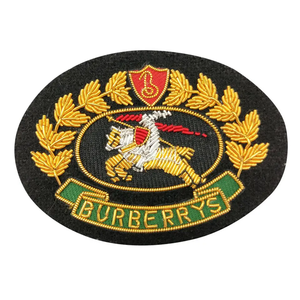 Insignes de patch cousus brodés à la main de taille de forme de conception personnalisée de haute qualité avec fixation de goupille de sécurité Badges uniformes OEM/ODM - Product Image 5