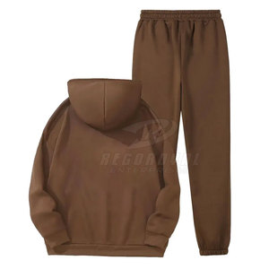 Chándal de mujer de invierno de calidad superior Diseño de dos piezas Tu propio chándal de manga larga para mujer - Product Image 2