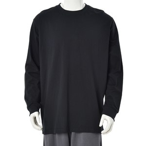 Camiseta informal de algodón para hombre al por mayor, Camiseta extragrande de manga corta con cuello redondo y patrón sólido, camiseta con logotipo personalizado para hombre - Product Image 1