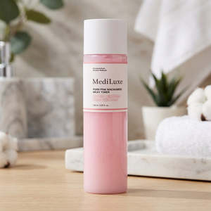 Tónico Lácteo PDRN PINK NICANAMIDE para Piel Grasa, Sensible y con Acné, Vegano, con Glicerina, Ginseng, Cúrcuma, Vitamina E, Aloe Vera, Té Verde - Product Image 3