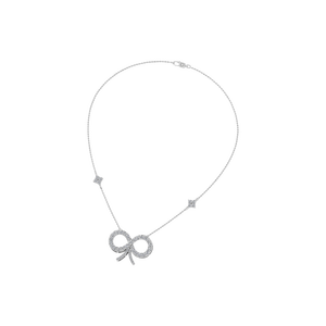 Collier pendentif de luxe 950 platine infini bijoux en diamant naturel OEM ODM pour les femmes breloques fines certifiées IGI de l'Inde - Product Image 3