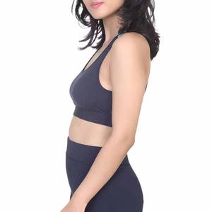 Soutien-gorge de sport à impact élevé pour femme avec dos nageur à compression sans couture Tissu respirant à séchage rapide Rembourré amovible Logo personnalisé - Product Image 3