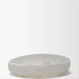 Grand bol liquide jaune en résine fait à la main, bols de service, vaisselle décorative polie, écologique, origine indienne, fête - Product Image 4