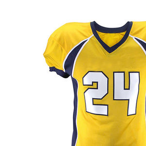 เสื้อเจอร์ซีย์ทีมอเมริกันฟุตบอลสำหรับผู้ใหญ่เสื้อแขนสั้นพิมพ์ลายสกรีนชื่อทีมออกแบบได้ตามต้องการ - Product Image 2