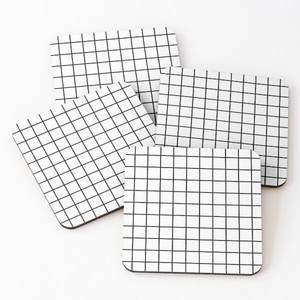 Mats & Pads Enamel Coated Wooden Slate <b>Coasters</b> 4 Pcs <b>Set</b> MDF <b>Coasters</b> Tradnary Stylish <b>Placemats</b> <b>Coaster</b> at Best Factory Price - Product Image 6