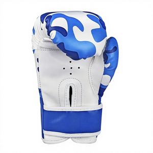 Guantes de Boxeo de Piel Sintética PU Personalizados al por Mayor, con Palma de Malla Transpirable, para Uso en Gimnasio - Product Image 1