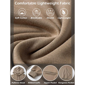 Basics Custom Print logo Hoodies Haute Qualité Surdimensionné Streetwear Pull Vintage Lavé Poids Lourd Coton Hoodies pour Hommes - Product Image 5