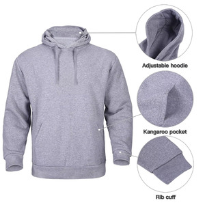 Venta al por mayor de pantalones de chándal con capucha de color sólido para hombre conjunto de 2 piezas transpirable logotipo personalizado Jogger conjuntos chándales de hombre chándal Unisex - Product Image 3