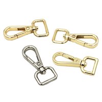 MZhardware Fermoir mousqueton en métal de haute qualité pour accessoires de sac à main DIY Crochet pour chien pivotant avec chaîne et type de verrouillage