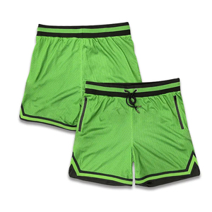 Pantalones cortos de malla de sublimación de baloncesto con bordado personalizado para hombre, pantalones cortos de entrenamiento para correr de secado rápido para hombre - Product Image 6