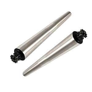 Tambour incurvé courbe conique en nylon plastique v Type pignon en acier inoxydable à entraînement par chaîne rouleau de convoyeur conique pour convoyeur - Product Image 3