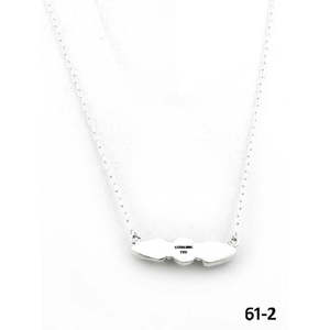 Collier artisanal sud-ouest en opale paon dahlia avec incrustation en argent sterling - Product Image 4